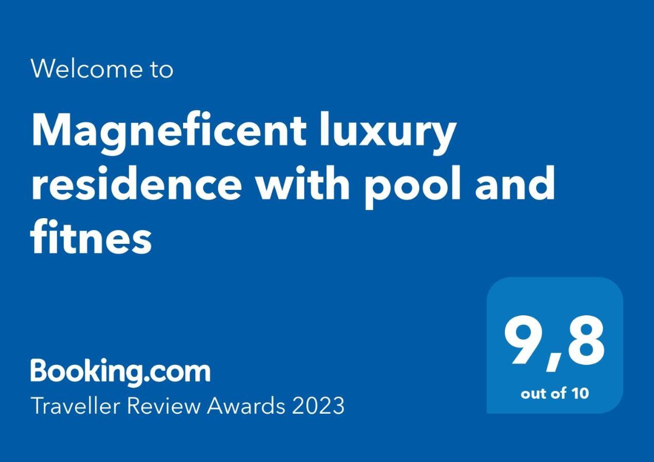 Magneficent Luxury Residence With Pool And Fitnes Istanbul Exterior foto
